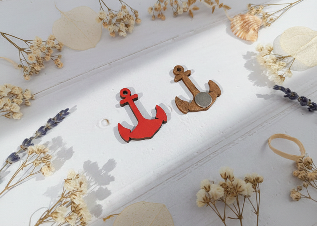 Needleminder Needle Magnet. Anchor. KF059/39 Wizardi