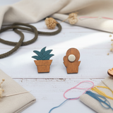 Porte-aiguille magnétique. Succulente KF059/63 par Wizardi