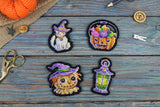 Kit de punto de cruz MP Studia ST-1082 – “Adornos de Halloween”
