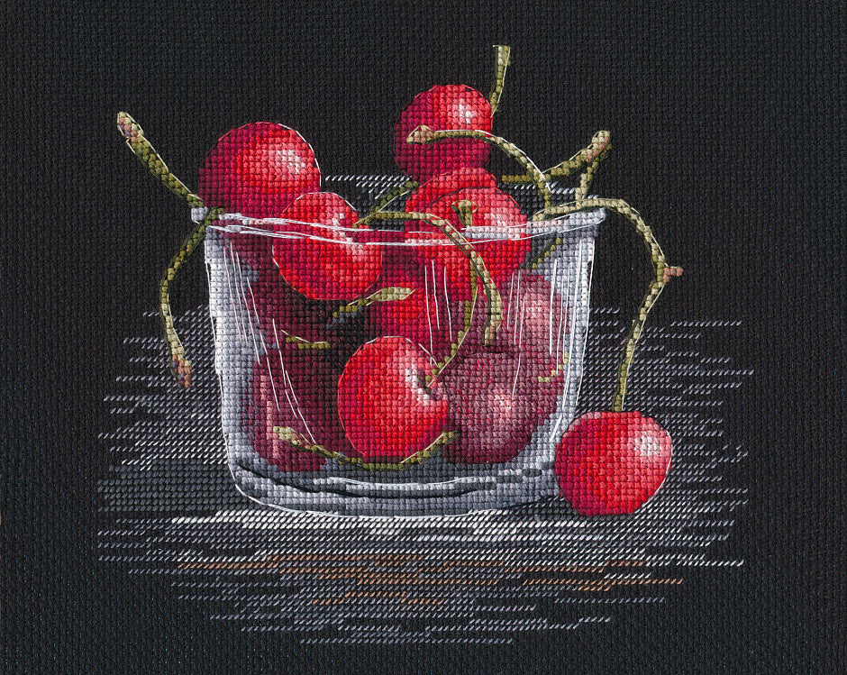 cross stitch kit "Cherries" 1593