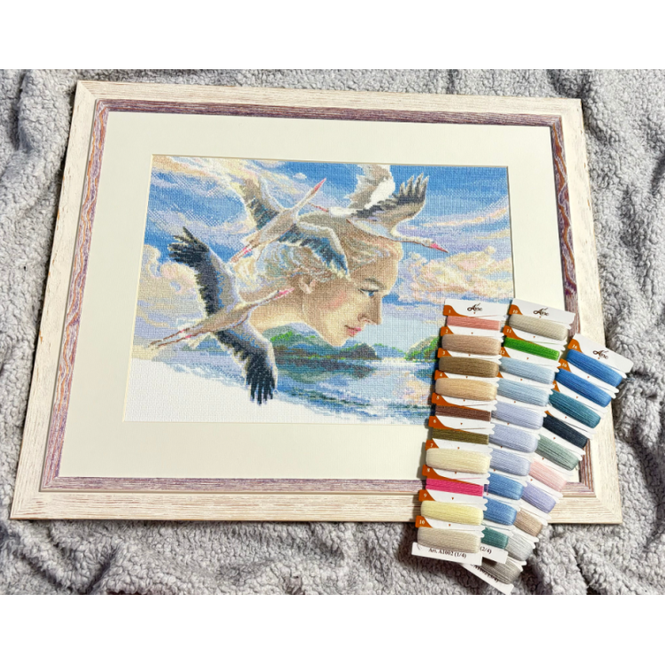 Kreuzstich-Set - Aine Collection "Mother Nature. Sky" A1002