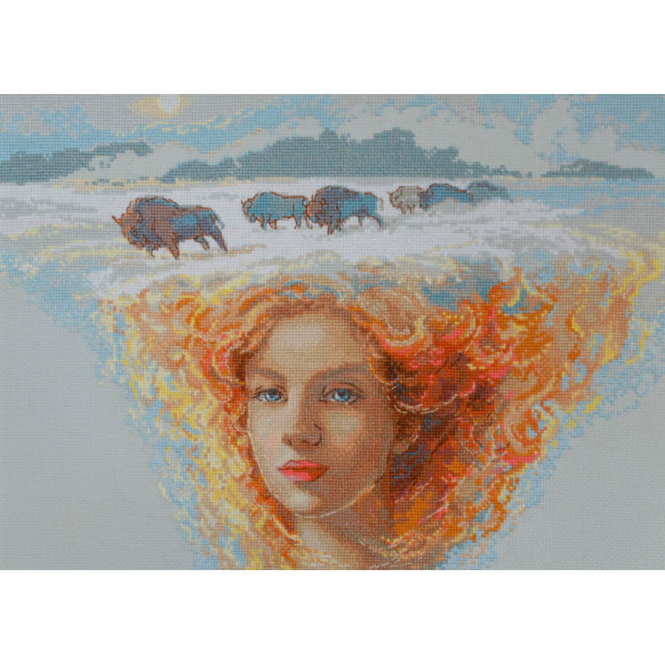 Kreuzstich-Set - Aine Collection "Mother Nature. Earth" A1003