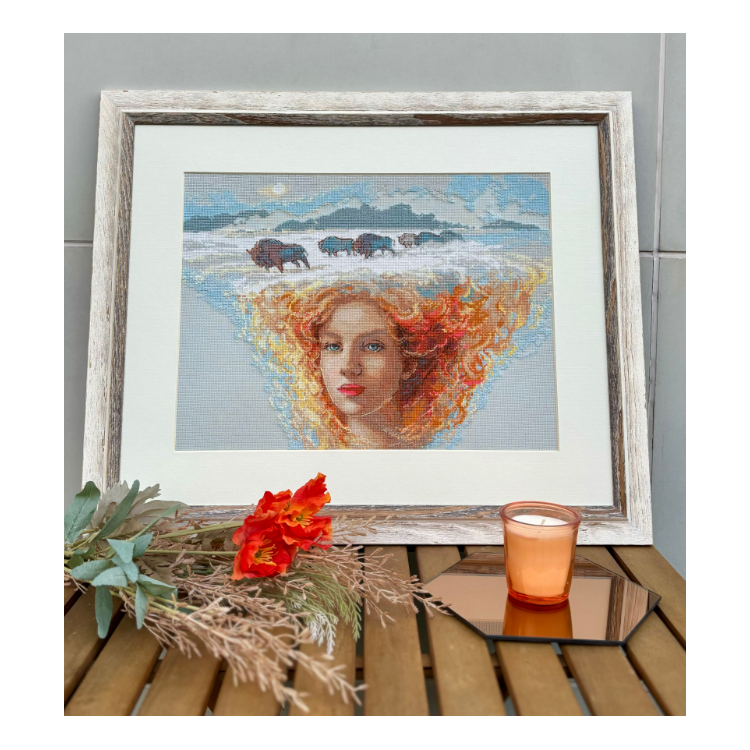 Kreuzstich-Set - Aine Collection "Mother Nature. Earth" A1003