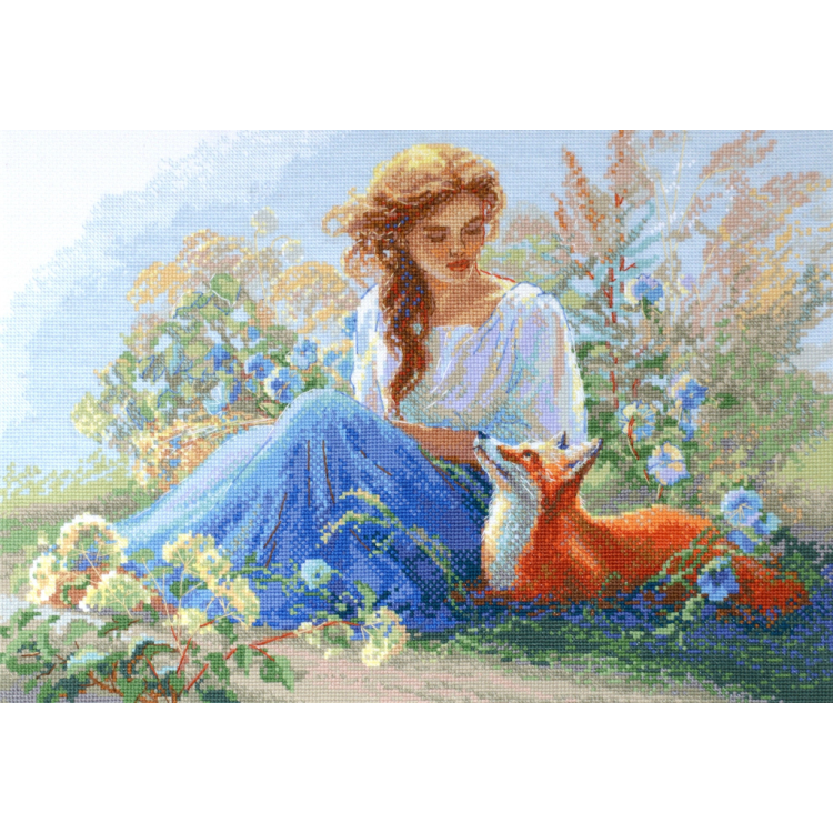 Kreuzstich-Set - Aine Collection "Mother Nature. Meadow" A1004