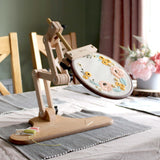 Soporte profesional para bordado Nurge 190-14 fabricado en madera