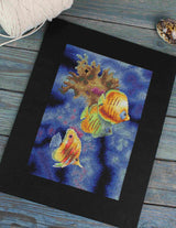 Coral Reef Inhabitants – Kit de Punto de Cruz MP Studia SNV-888