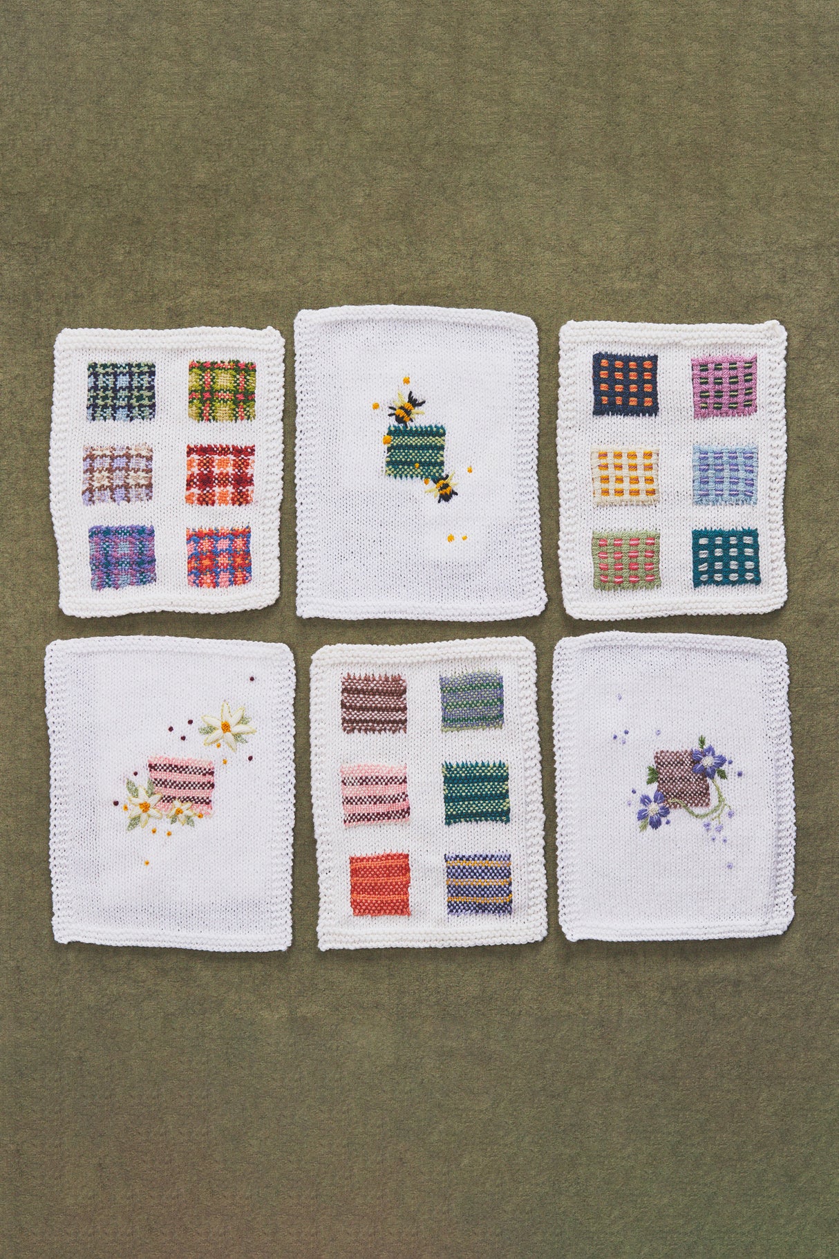 The Ecologist's Closet - Fil de laine biologique Eco Vita teint avec des colorants naturels - Livre de tricot et de reprisage décoratif sur la laine