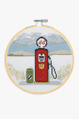 DMC Cross Stitch Kit "American Gasoline Pump"