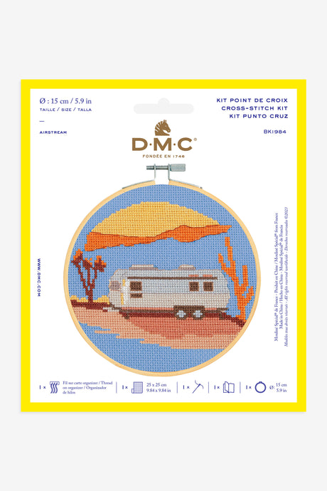 DMC Cross Stitch Kit "American Dream Airstream"