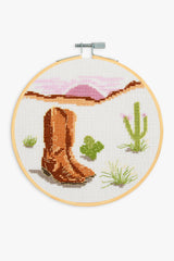 DMC Cross Stitch Kit "American Dream Boots"