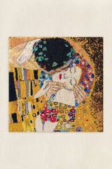 Cross stitch kit "The Kiss" by Gustav Klimt - DMC BK1811