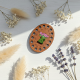 Organiseur de fils KF017/120P « Tulipes roses » – Kind Fox par Wizardi