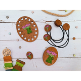 Magnetic Keepers Tulips (2-Pack) KF040/1P | Magnetic Fabric Fasteners