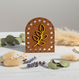 Organizador. Boho Marrón KF017/111B Wizardi