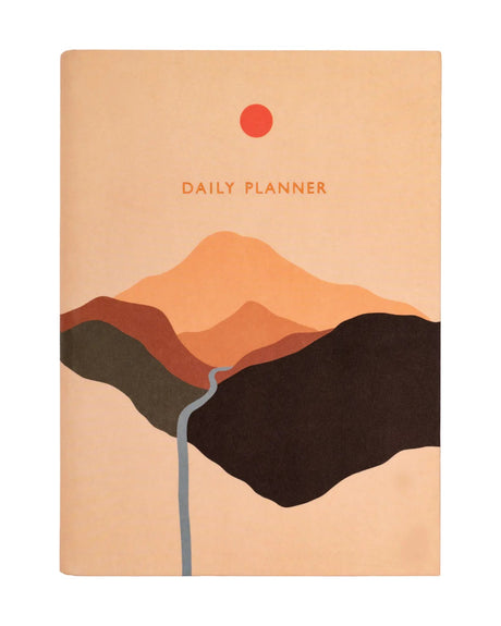 Planificateur quotidien de paysage à blocs de couleurs - Ohh Deer