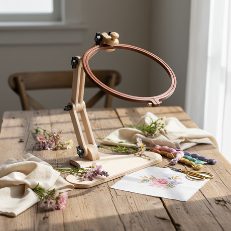 Pie de bastidor Nurge 190-4 Soporte ajustable para bastidor - Nurge SKU: 190-4: Comodidad y Calidad para Bordados