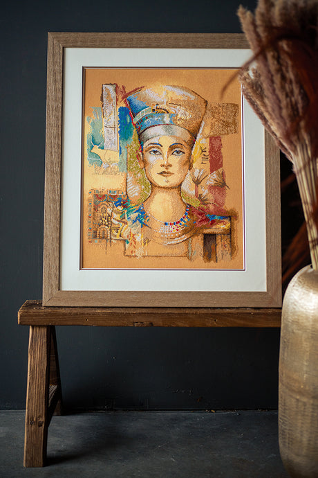 Cross Stitch Kit "Queen Nefertiti" - Lanarte PN-0007978