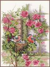 Nesting birds - Lanarte - Cross stitch kit PN-0008020