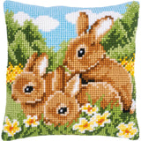 Rabbits - Kit para crear una almohada - Vervaco PN-0009100