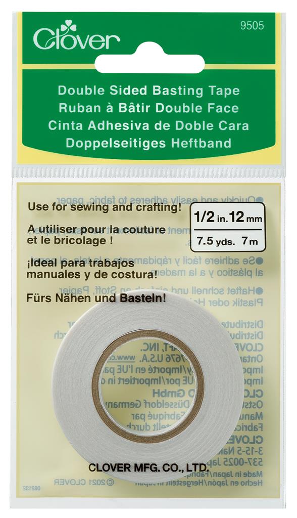 Clover Double Sided Adhesive Tape for Sewing and Craft Projects