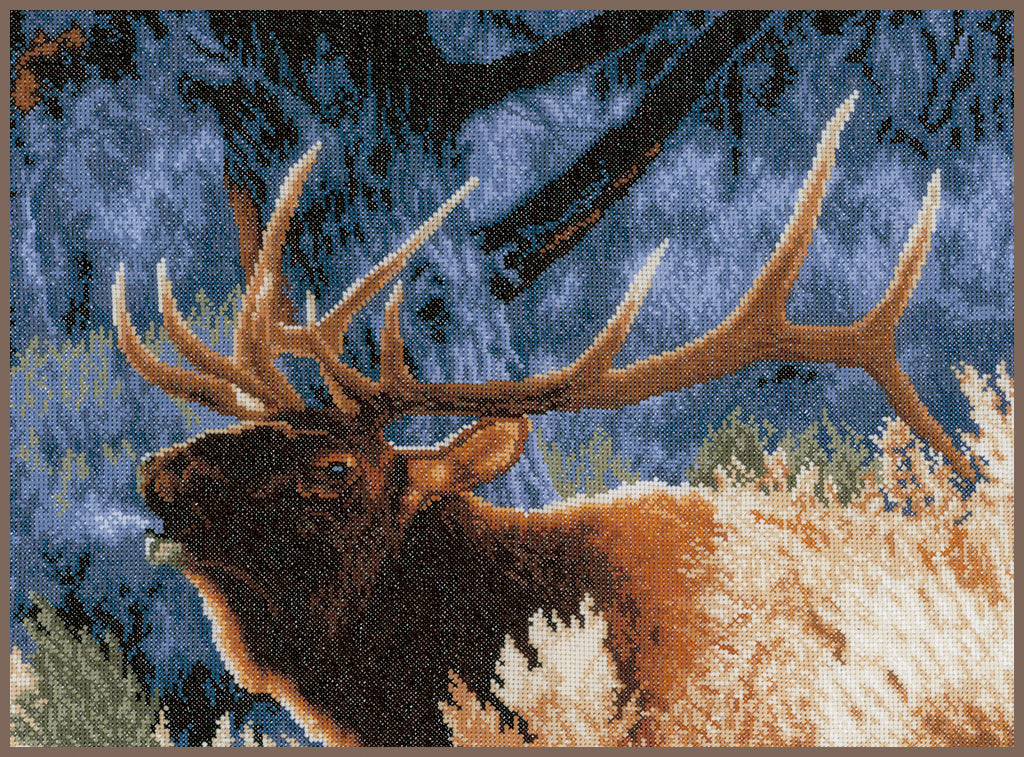 Indian Summer - Moose - Lanarte - Cross Stitch Kit PN-0145965