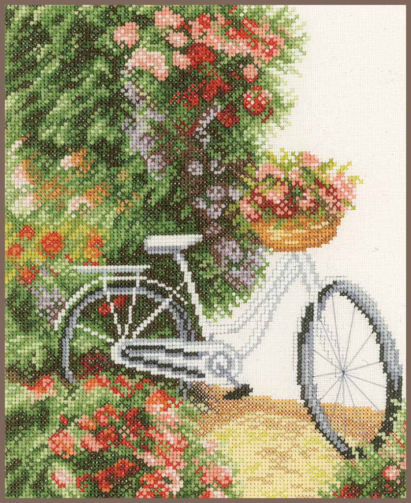 Mein Fahrrad - Lanarte - Kreuzstich-Set PN-0147935