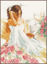 Reading moment - Lanarte - Cross stitch kit PN-0150001