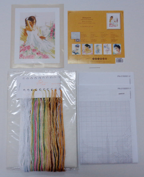 Reading moment - Lanarte - Cross stitch kit PN-0150001