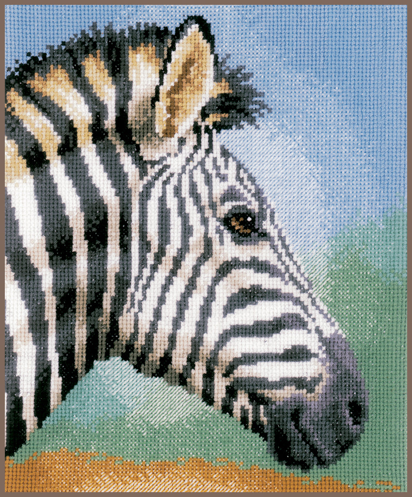 Zebra - Vervaco - Cross Stitch Kit PN-0150310