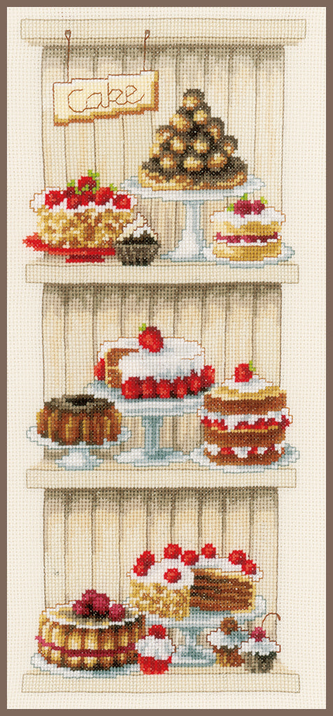 Delicious Cakes - Vervaco - Cross Stitch Kit PN-0150672