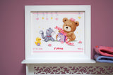 Bear &amp; present - Vervaco - Cross stitch kit PN-0157028