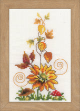 Autumn idyll set of 3 - Vervaco - Cross stitch kit PN-0158071