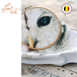 Hibou blanc - Lanarte - Kit de point de croix PN-0163781