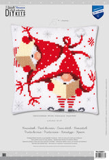 CHRISTMAS GNOMES II - Kit para crear una almohada - Vervaco PN-0164611