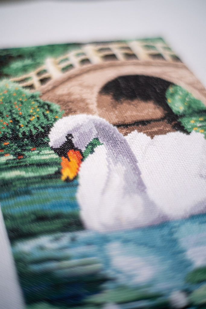 Swan - Vervaco - Cross stitch kit PN-0164960