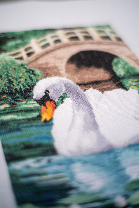 Swan - Vervaco - Cross stitch kit PN-0164960