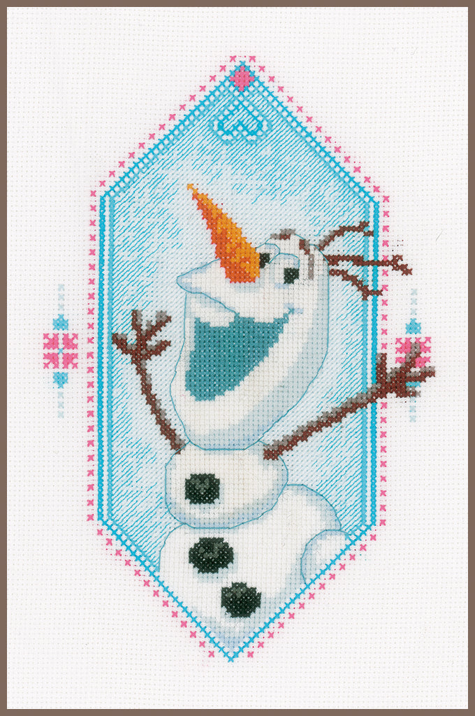 Disney Frozen I'm Olaf - Vervaco - Kit de punto de cruz PN-0167298