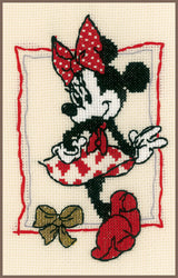 Disney It's about Minnie - Vervaco - Kit de punto de cruz PN-0167301