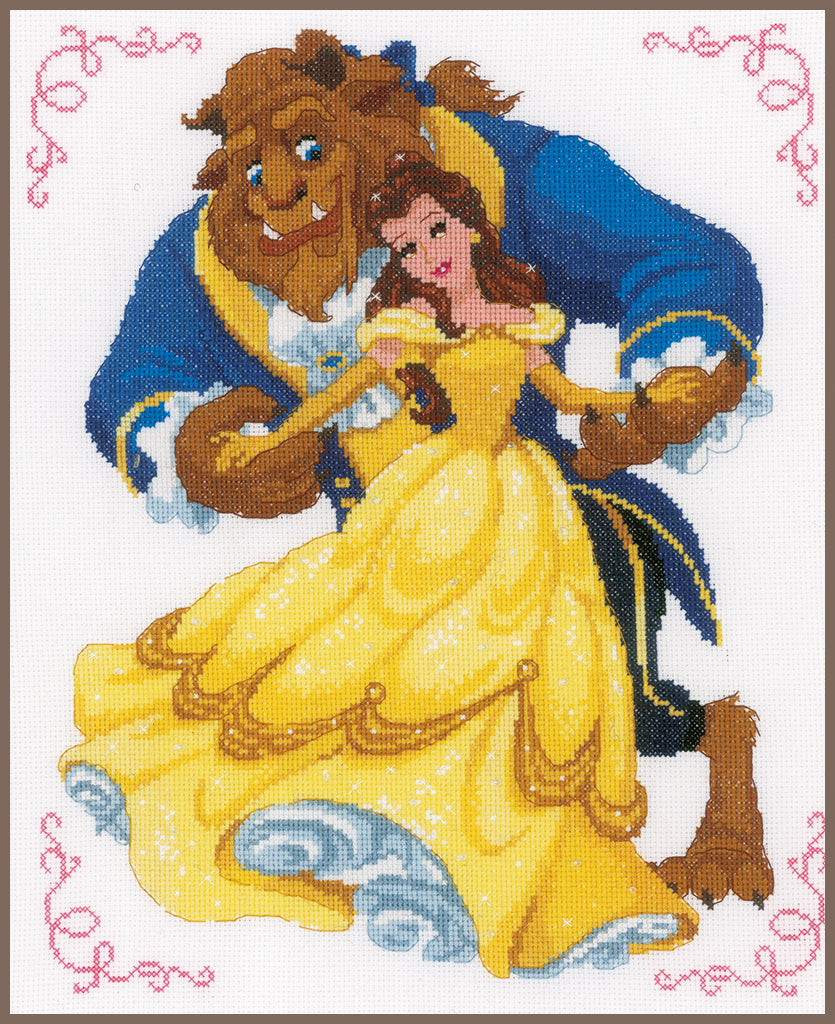 Disney Beauty & the Beast - Vervaco - Kit de punto de cruz PN-0168067