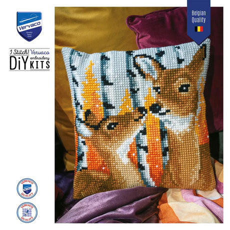 Deer - Kit to create a pillow - Vervaco PN-0168831