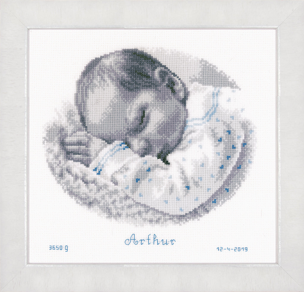 Schlafendes Baby - Vervaco - Kreuzstich-Set PN-0169612