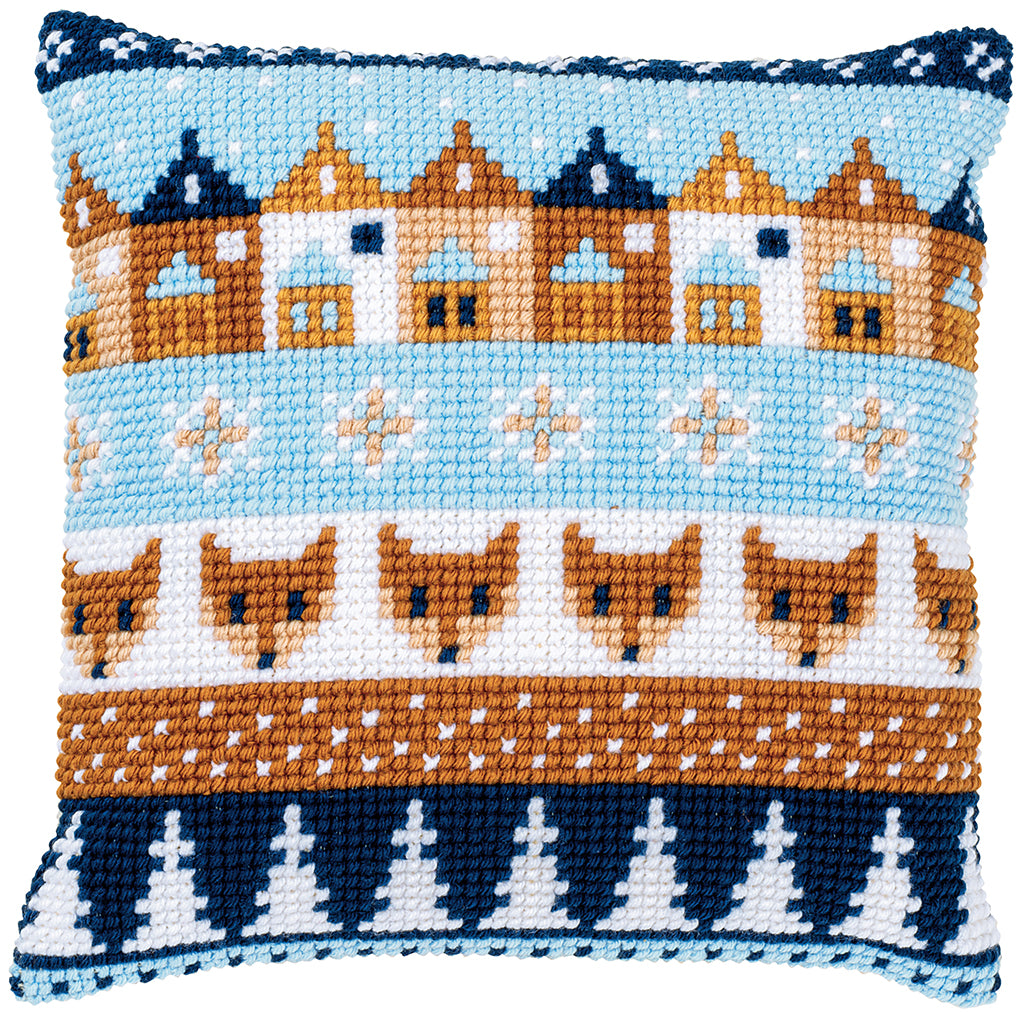 WINTER MOTIFS - Kit para crear una almohada - Vervaco PN-0170316