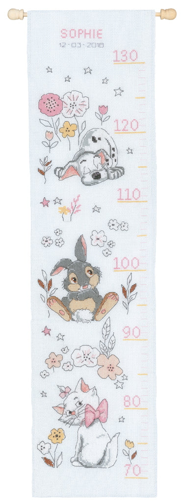 DISNEY Characters Meter - Vervaco - Cross Stitch Kit PN-0170509