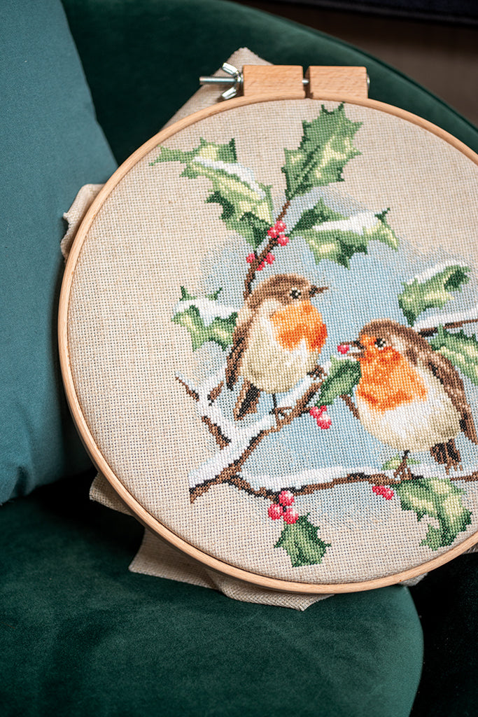 Winter Robins - Vervaco - Cross Stitch Kit PN-0170739