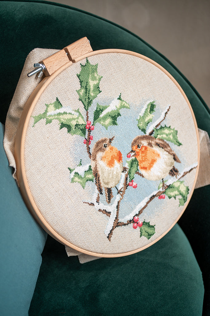 Winter Robins - Vervaco - Cross Stitch Kit PN-0170739