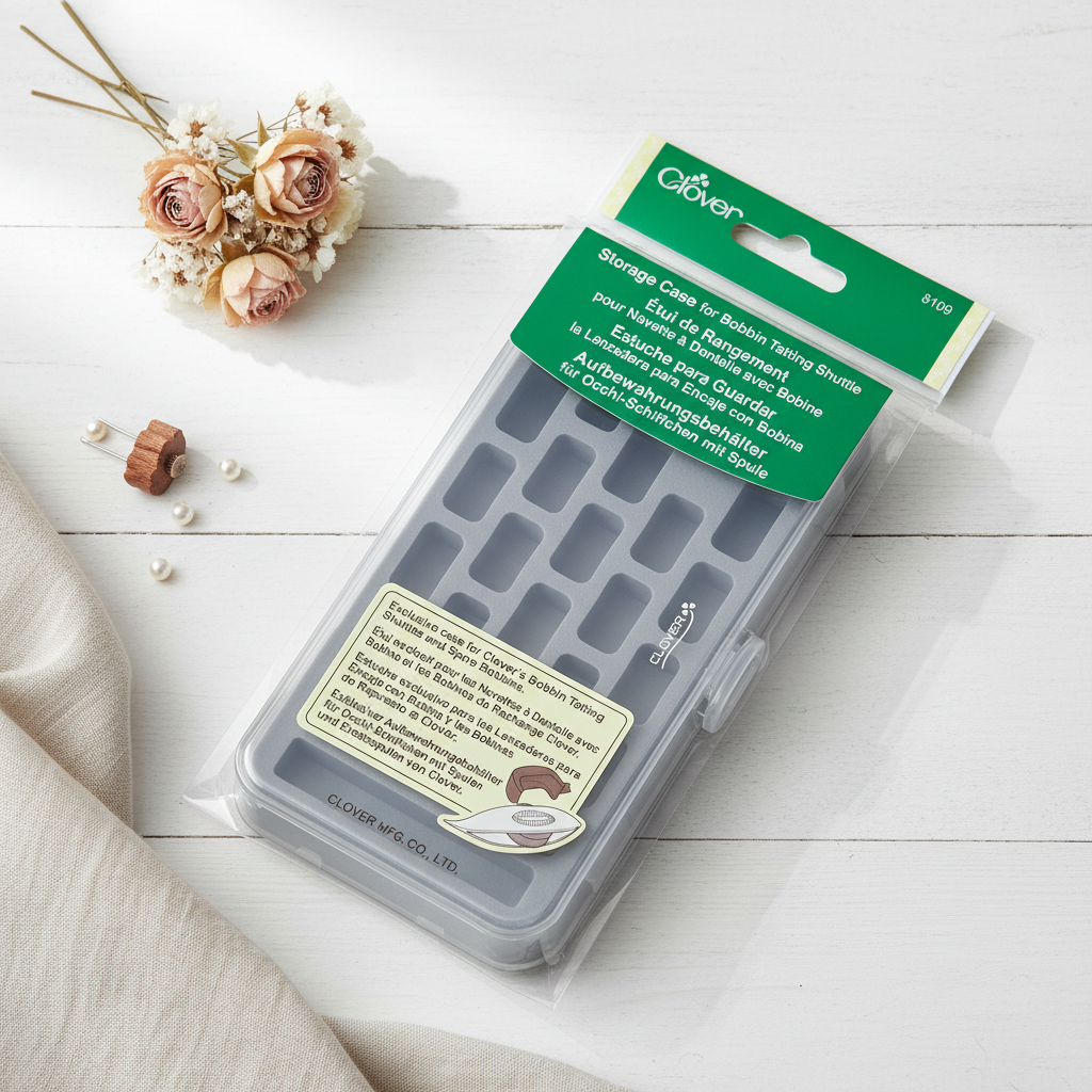 Organizador para Lanzadera de Encaje y Bobina Clover 8109