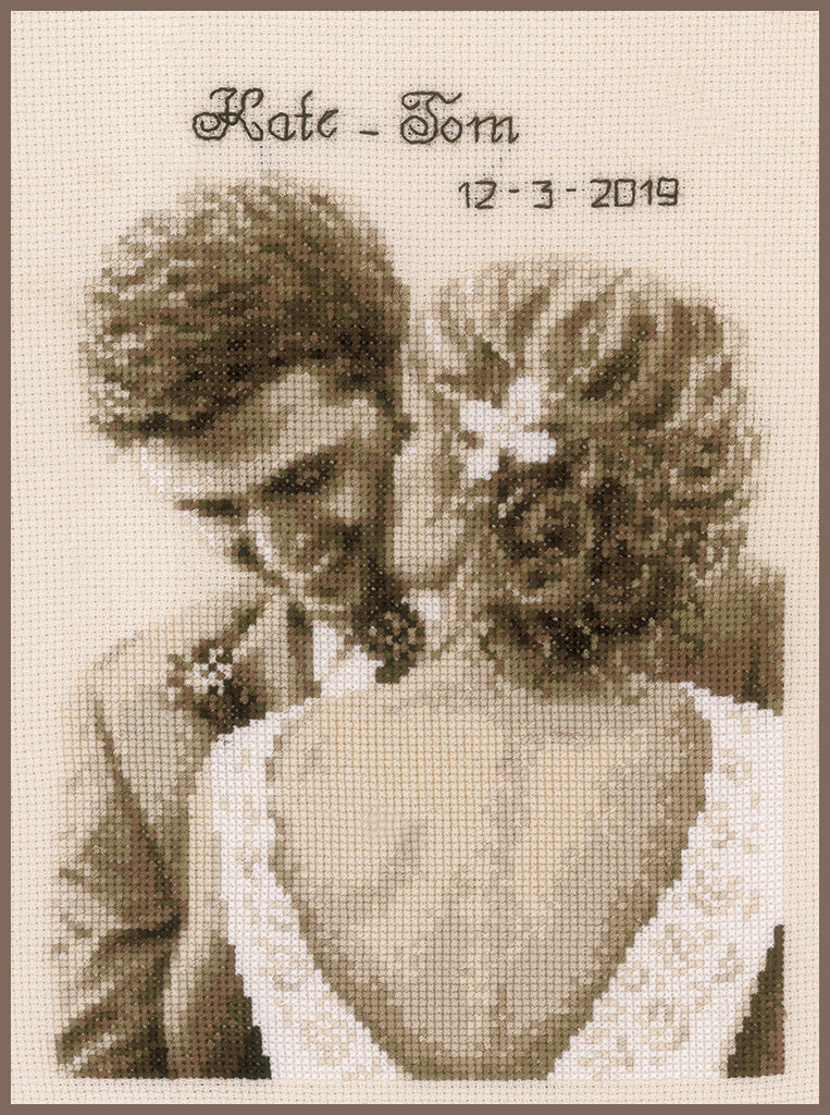 Whispers of Love - Vervaco - Cross stitch kit PN-0174559