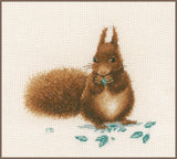 Squirrel - Lanarte - Kit de punto de cruz PN-0175673