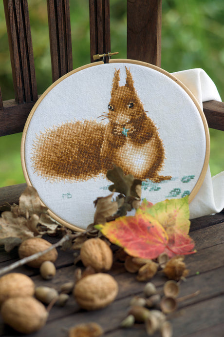 Squirrel - Lanarte - Cross stitch kit PN-0175673