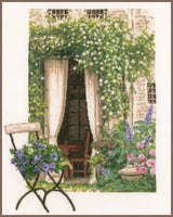 Our garden view - Lanarte - Cross stitch kit PN-0178458